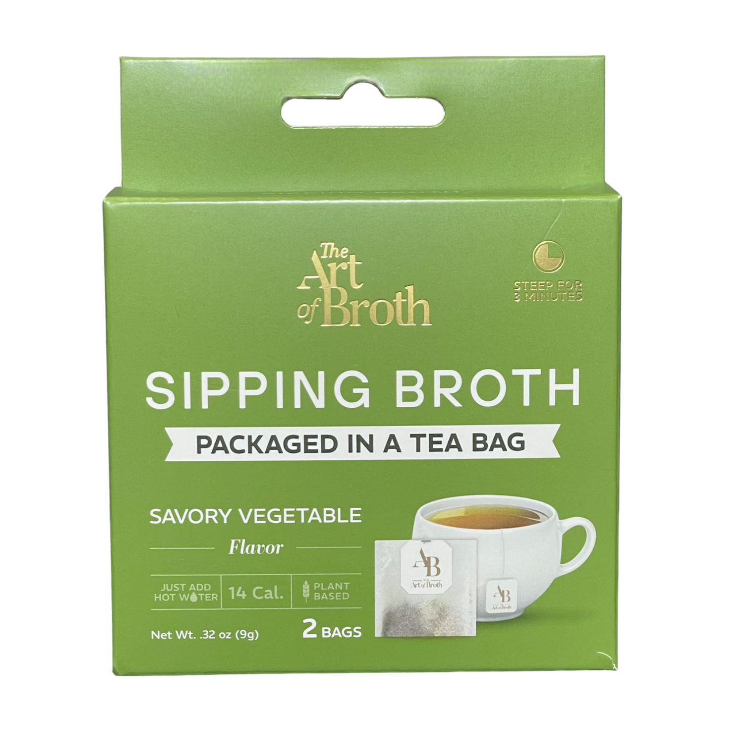 Vegetable Flavored Broth Bags - Two Count