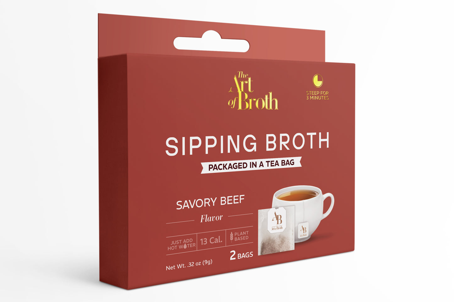 Savory Beef Bone Flavored Broth – Two Count