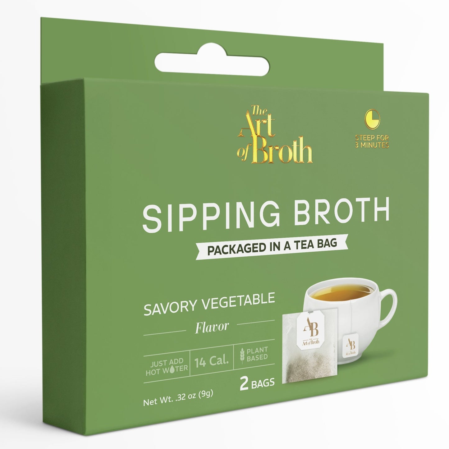 Vegetable Flavored Broth Bags - Two Count